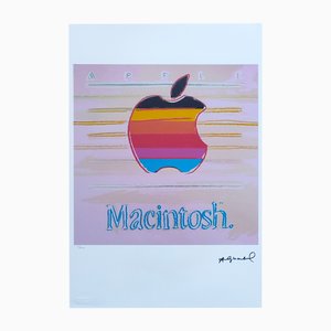 Andy Warhol, Apple Macintosh, años 80, Litografía