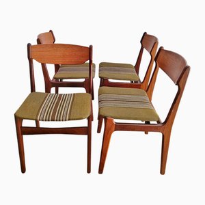 Vintage Danish Chairs, 1960s, Set of 4