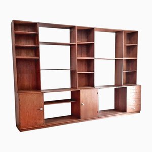 Librería Cresco danesa de Finn Juhl para France & Søn, años 60