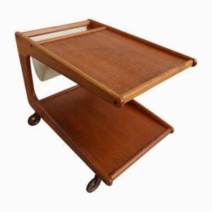 Danish Serving Trolley in Teak from Sika Møbler, 1960s