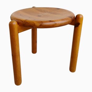 Pinewood Stool by Rainer Daumiller for Hirtshals Sawmill, 1970s