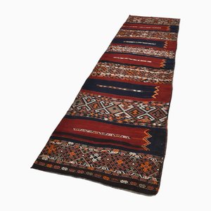 Tappeto Kilim vintage in lana, Turchia, anni '60