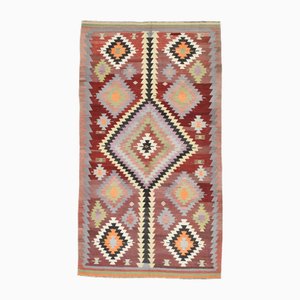 Türkischer Vintage Kelim Wollteppich, 1960er