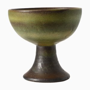Niederländische Schale mit Sockel von Lore Beesel, 1970er