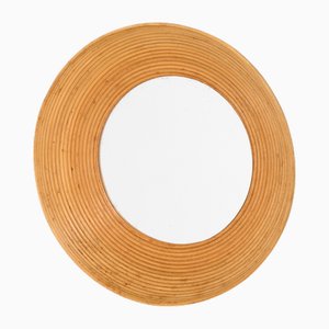 Mid-Century Cane Mirror, 1960s