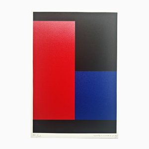 Aurelie Nemours, Serigraph, 1991, Hand-Signed and Limited