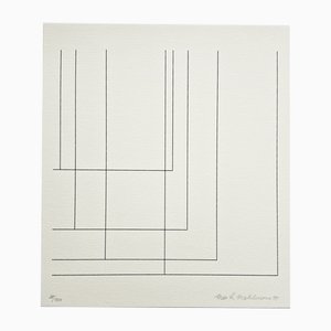 Max H. Mahlmann, Serigraphie, 1991, handsigniert und limitiert