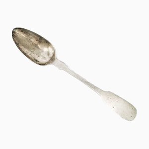 Cuchara de plata clasicista, Alemania, década de 1900