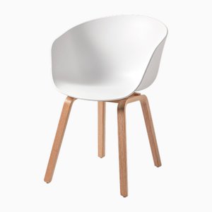 Fauteuil Muuto en Fibre par Iskos-Berlin, 2010s