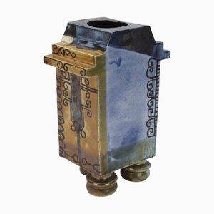 Vaso Mid-Century in stile cinese, anni '50