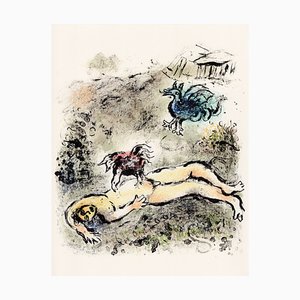 Marc Chagall, Tityos from Odyssey, 1989, Lithograph