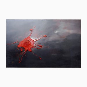 Todaro, Composición abstracta, Pintura sobre lienzo, 1961