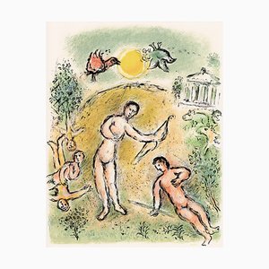 Marc Chagall, The Massacre of the Suitors from Odyssey, 1989, Lithograph