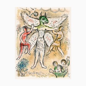 Marc Chagall, Eupeithes from Odyssey, 1989, Litografia