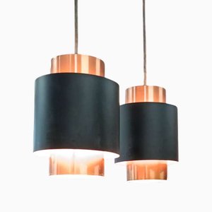 Danish Pendants by Jo Hamnemborg, 1950s, Set of 2