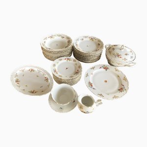 Porcelain Dinner Service for 10 from Kahla, 1950s, Set of 39