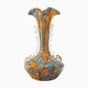 Italian Millefiori Art Glass Vase, 1950s