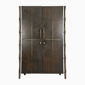 Swiss Sculptural Iron Cabinet, 1995