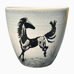 Vase ou Jardinière par Paul Milet pour Manufacture de Sévres, 1950s
