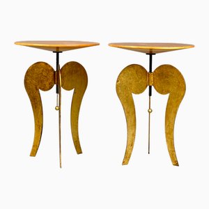 Carmen Side Tables by Sergio Terzani and Jean-Francois Crochet, 1980s, Set of 2