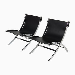 Scissor Chairs von Paul Tuttle & Antonio Citterio für Flexform, 1980er