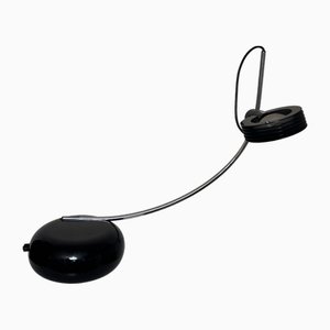 Lampada da tavolo in metallo e acciaio di Bruno Gecchelin per Guzzini, Italia, anni '80