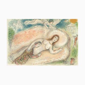 Marc Chagall, Circe from Odyssey, 1989, Lithograph