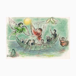 Marc Chagall, The Sirens from Odyssey, 1989, Litografia