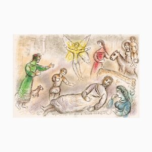 Marc Chagall, Peace Regained from Odyssey, 1989, Litografía