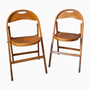 B751 Folding Chairs, 1950s, Set of 2