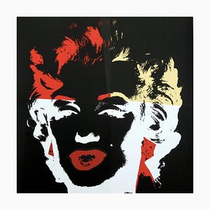 Andy Warhol, Golden Marilyn 39, Estampe, Encadrée