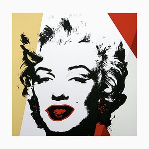 Andy Warhol, Golden Marilyn 37, Print, Framed
