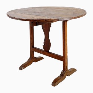 Folding Winegrower's Table in Oak