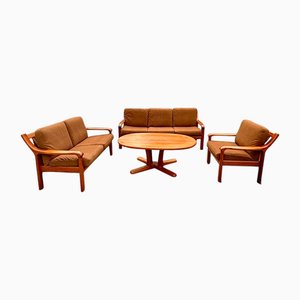 Danish Sculptural Teak Lounge Chair by EMC Furniture A/S, 1970s