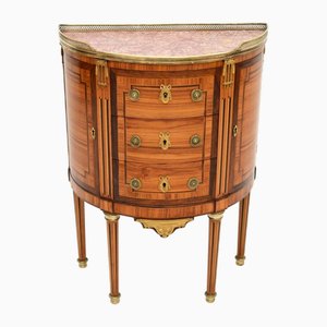 Antike Louis XIV Ormolu Montierte Kommode mit Marmorplatte, 1780er