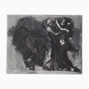 After Auguste Rodin, The Centaur Festival, 1897, Engraving