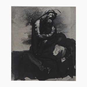 After Auguste Rodin, The Mother and Her Child, Engraving