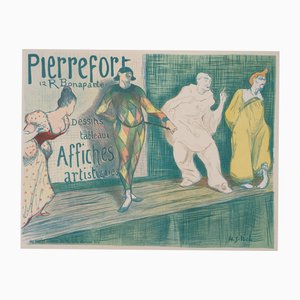 Henri Gabriel Ibels, Pierrots, 1897, Original Lithograph
