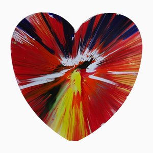 Damien Hirst, Cœur, Requiem, Spin Painting, 2009