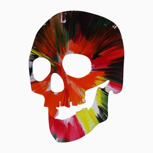 Damien Hirst, Tête de mort, Requiem, Spin Painting, 2009
