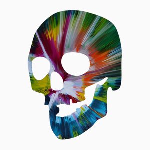Damien Hirst, Crâne, Requiem, Spin Painting, 2009