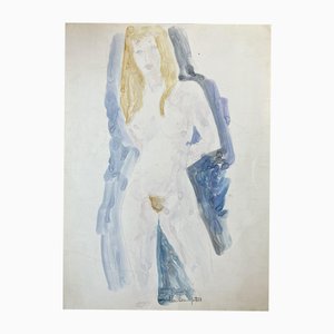 Alain Bonnefoit, Joséphine, 1969, Aquarelle Dessin