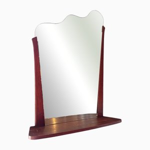 Vintage Mirror with Shelf, 1960s