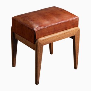 Art Deco Ottoman, 1940s