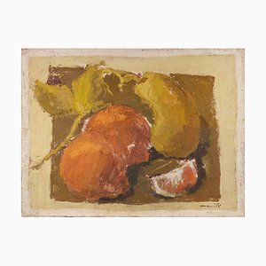 Franco Marzilli, Stillleben, Ölgemälde, 1970er