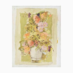 Franco Marzilli, Still Life, Oil Painting, 1970s