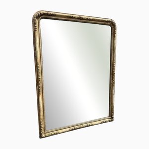 Grand Miroir à Plateau Arqué Louis Philippe, France, 19ème Siècle