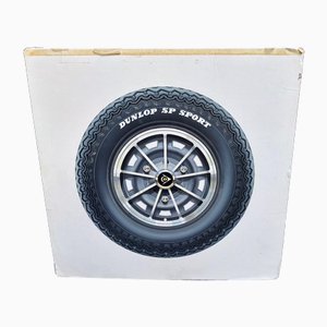 Publicité Gouache Originale Dunlop