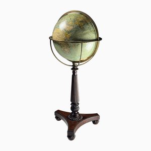 Globe Terrestre Vintage sur Pied, 1930s