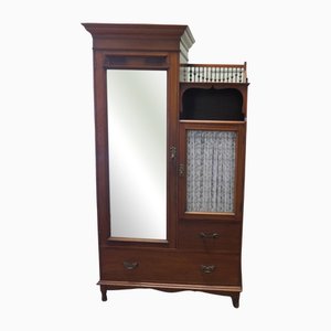 Armoire Arts and Crafts Simple Compactum en Chêne, 1890